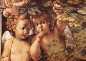 Whispering Angels, Agostino Carracci